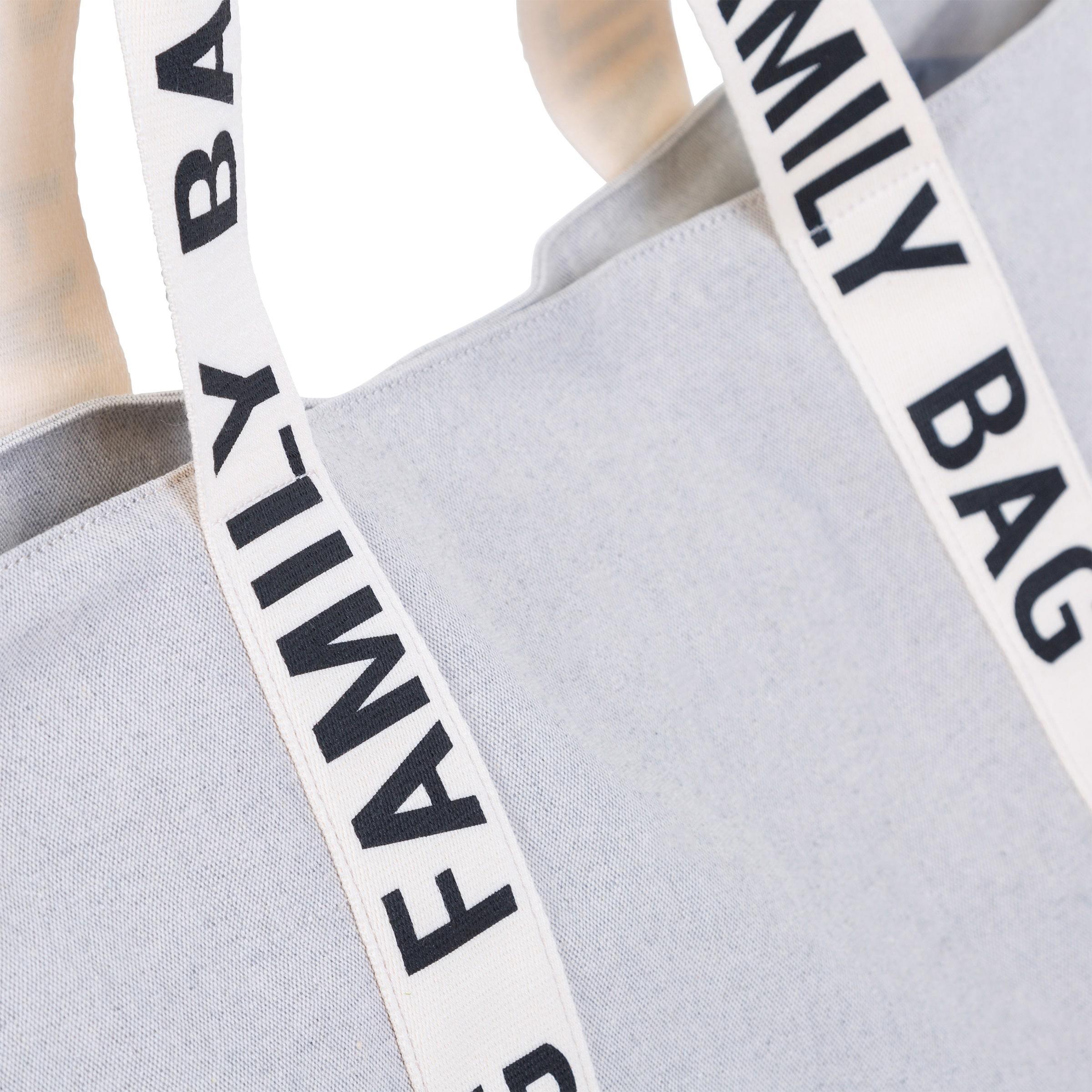 Family Bag Signature Kanvas Krem
