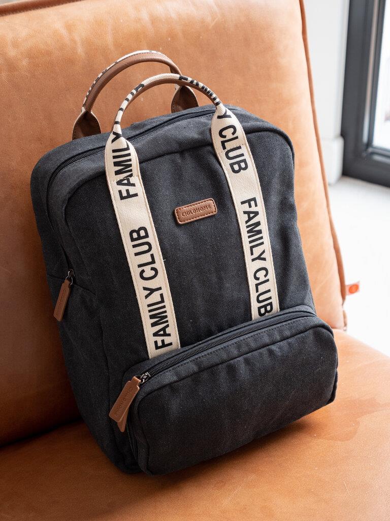 Family Club Sırt Çantası, Kanvas Siyah