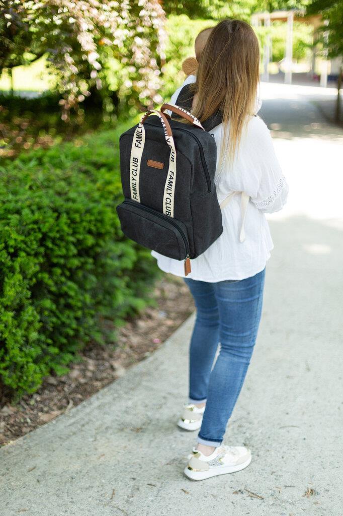 Family Club Sırt Çantası, Kanvas Siyah