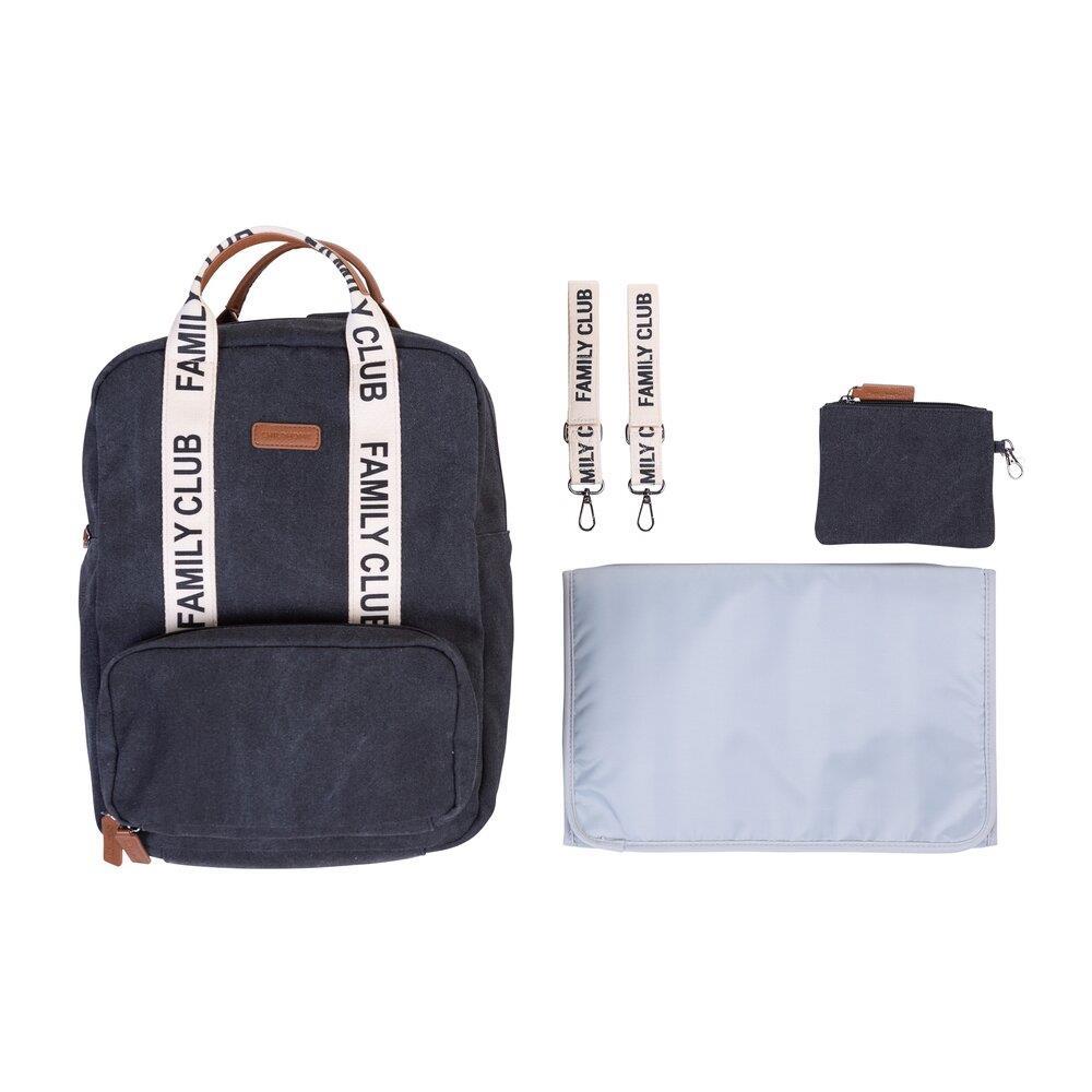 Family Club Sırt Çantası, Kanvas Siyah