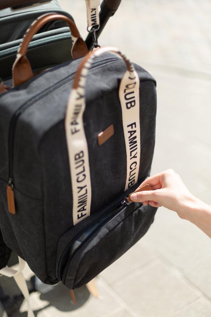 Family Club Sırt Çantası, Kanvas Siyah