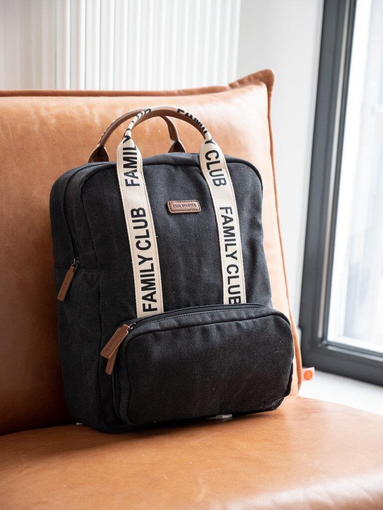 Family Club Sırt Çantası, Kanvas Siyah