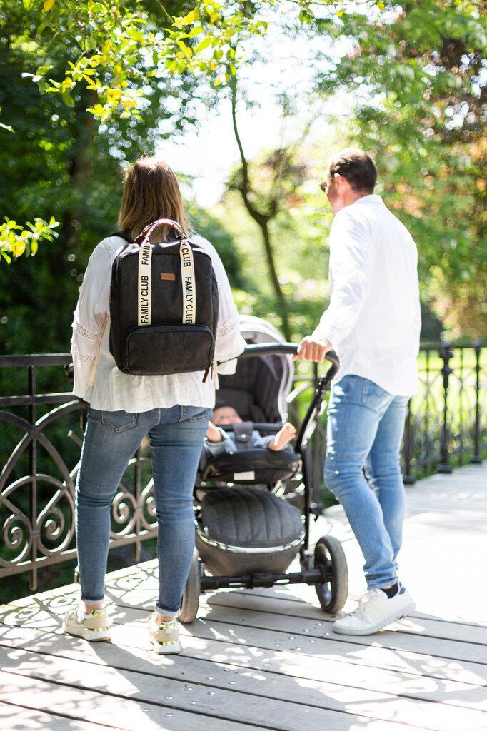 Family Club Sırt Çantası, Kanvas Siyah