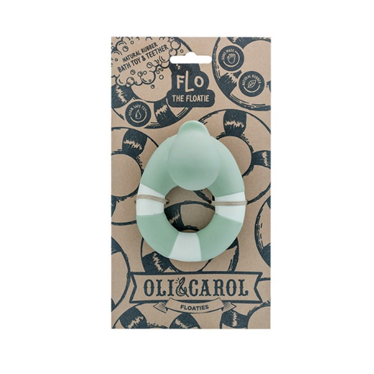 FLO THE FLOATIES / ADAÇAYI DİŞ KAŞIYICI / BANYO OYUNCAĞI