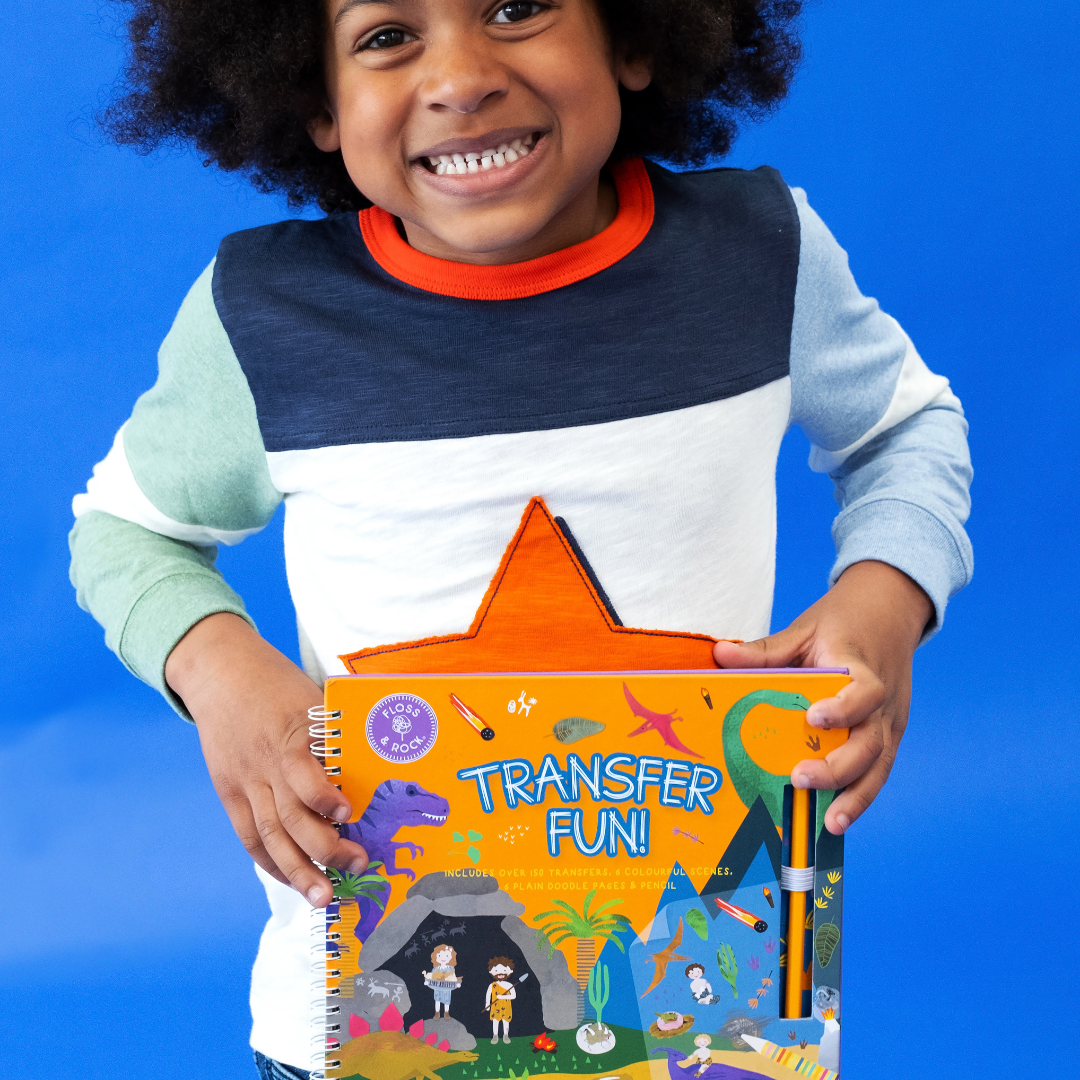 FLOSS & ROCK Transfer Fun Aktivite Kitabı / Jungle *YENİ*