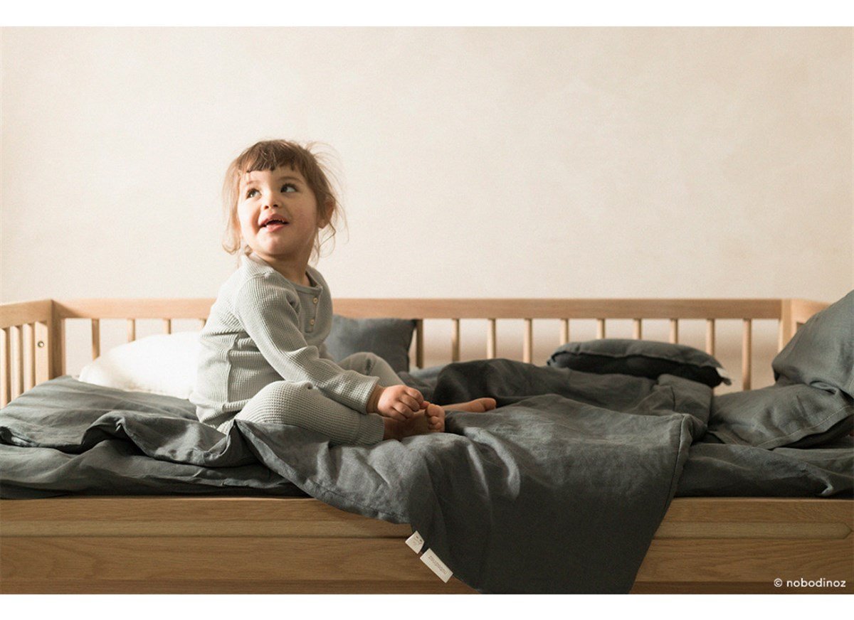 Fransız Dokuması Keten Nevresim Takımı, Green / Limited Edition