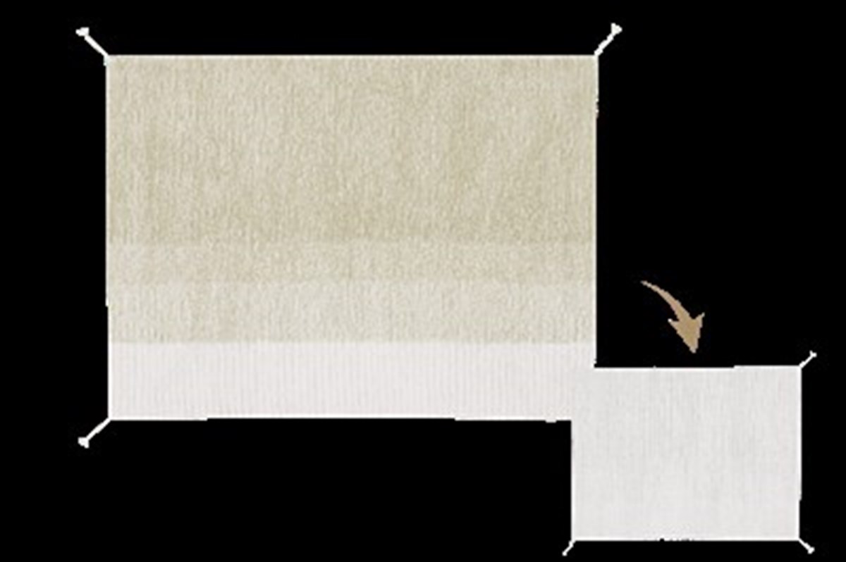 Gelato Green Çift Taraflı Halı, M