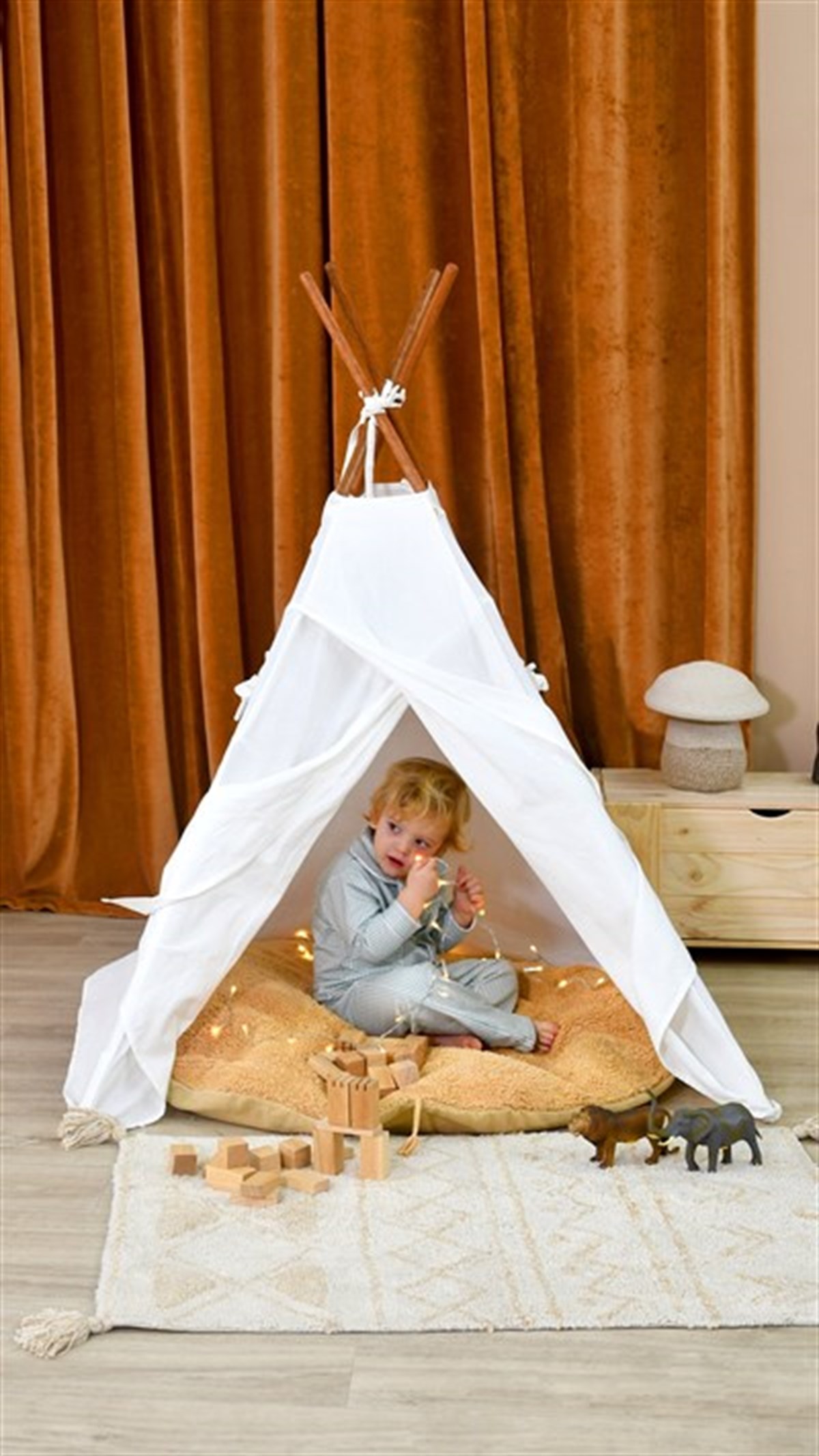 Halı, Mini Tribu Naturel, Honey