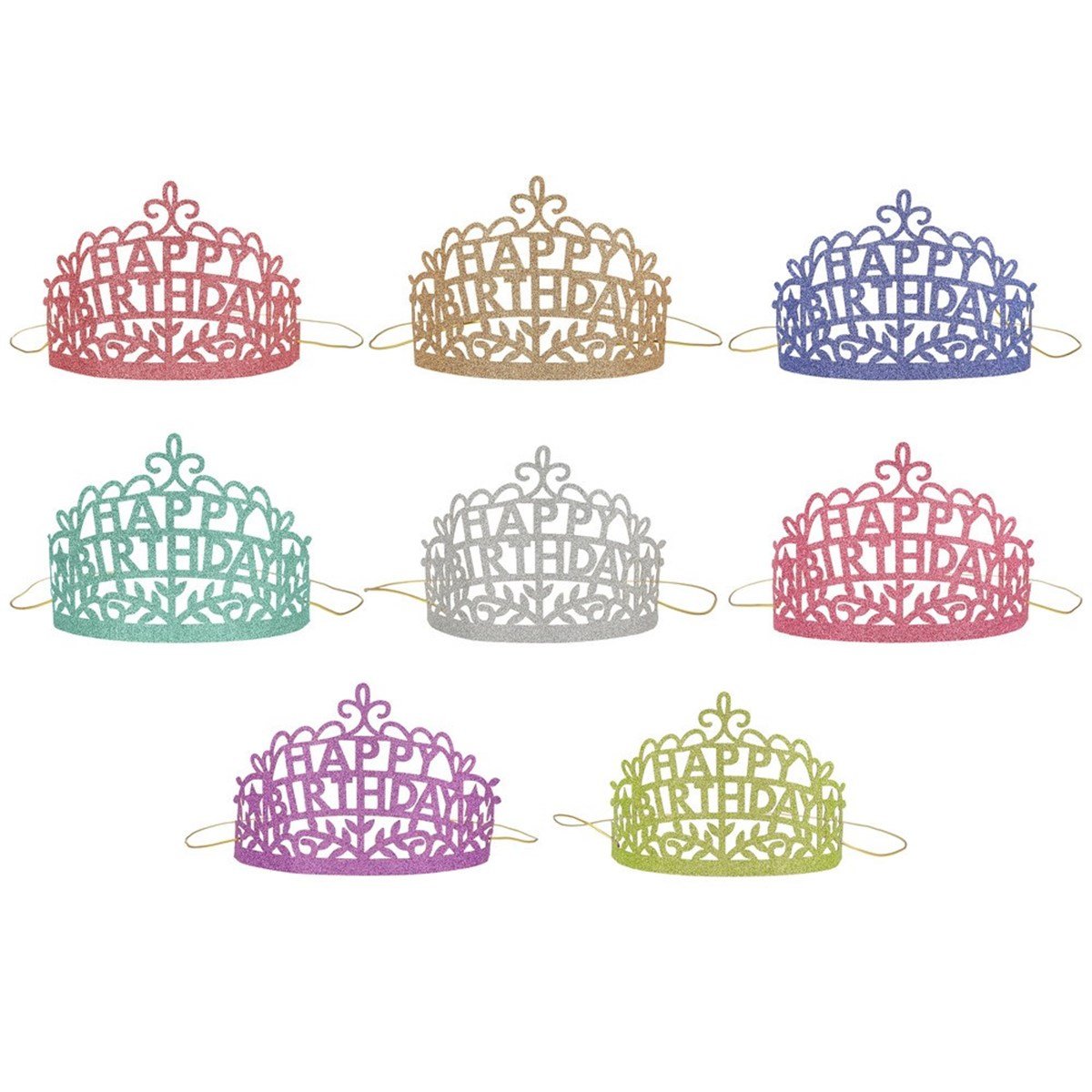 Happy Birthday Taç (8'li)