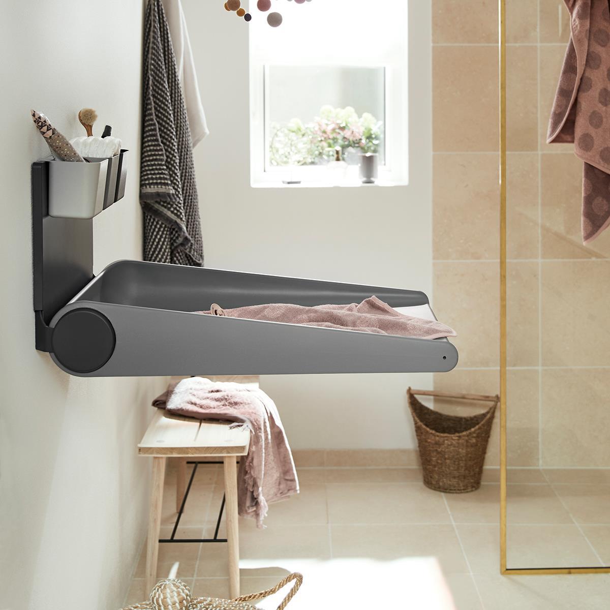 Leander Wally™ Alt Değiştirme Ünitesi, Dusty grey