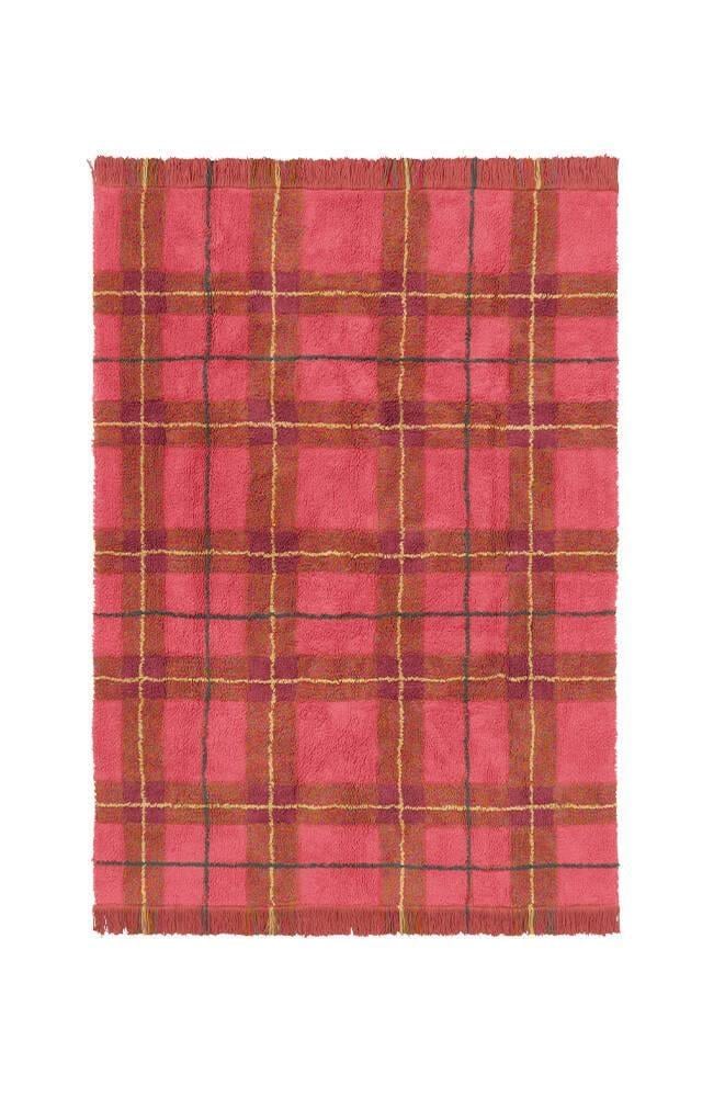Lorena Canals Çocuk Odası Halısı, Tartan Vintage Red, M
