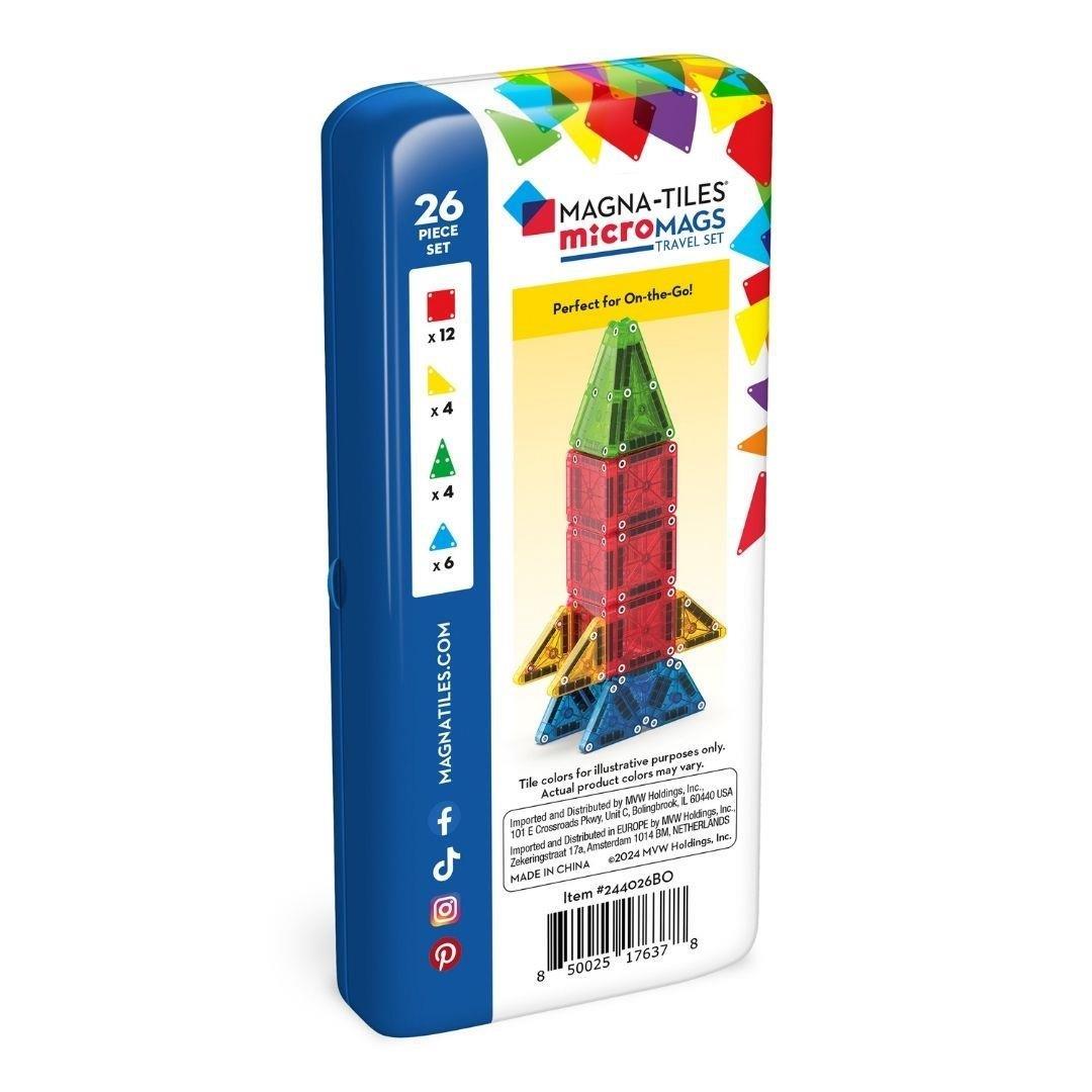 Magna-Tiles microMAGS Travel Set - Seyahat Seti 26 Parça