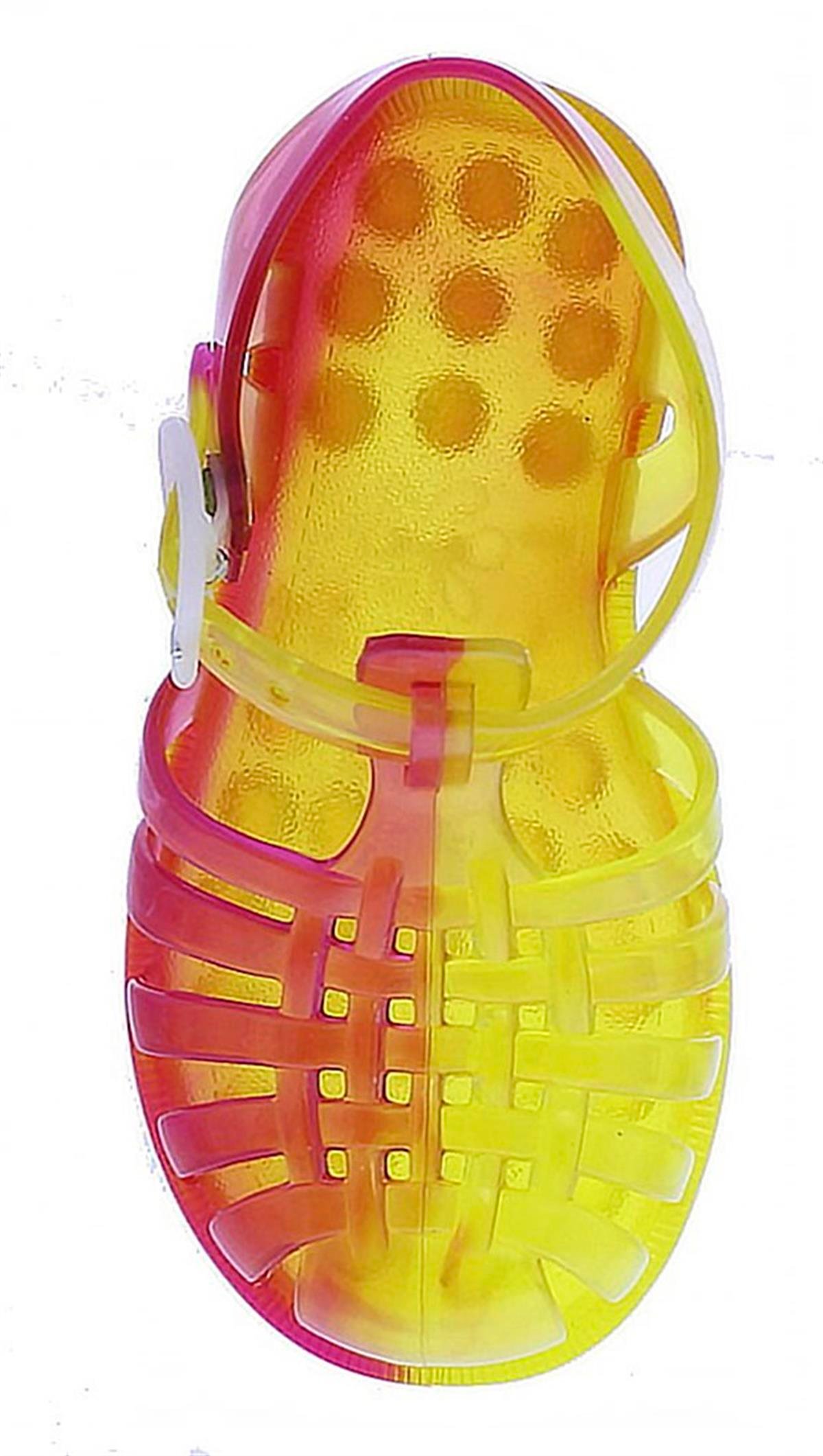 Meduse Suntri Ci-Fraise Sandals Çocuk Sandalet Sarı Kırmızı