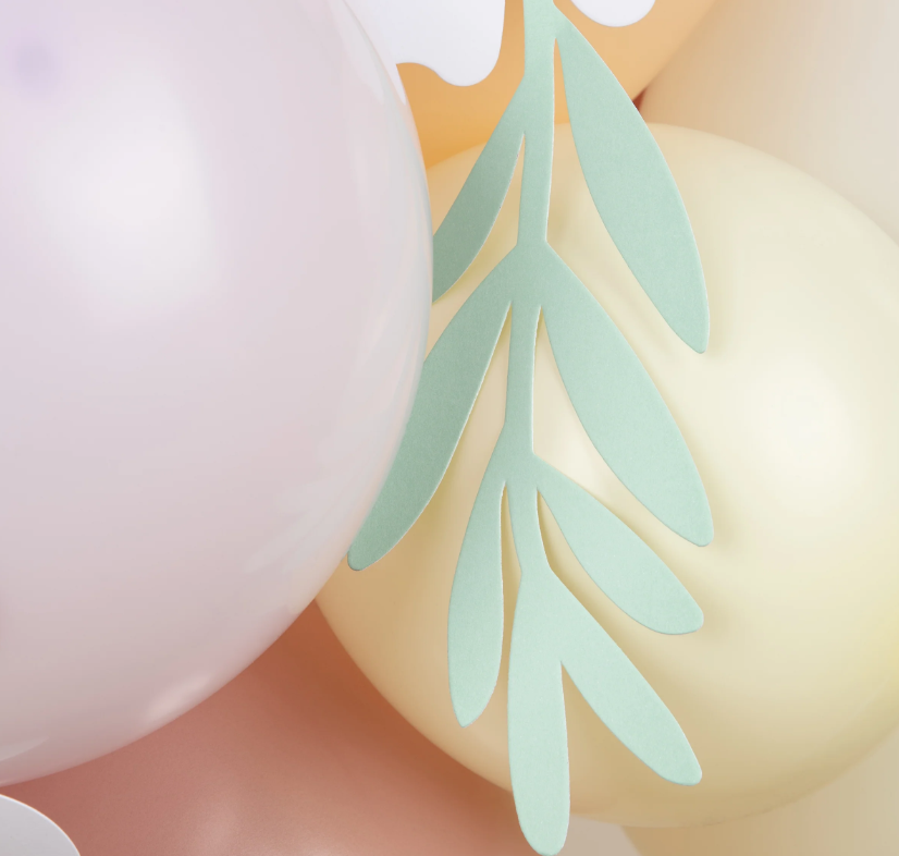 Meri Meri - Papatya Balon Zinciri - Pastel - 51 Balon