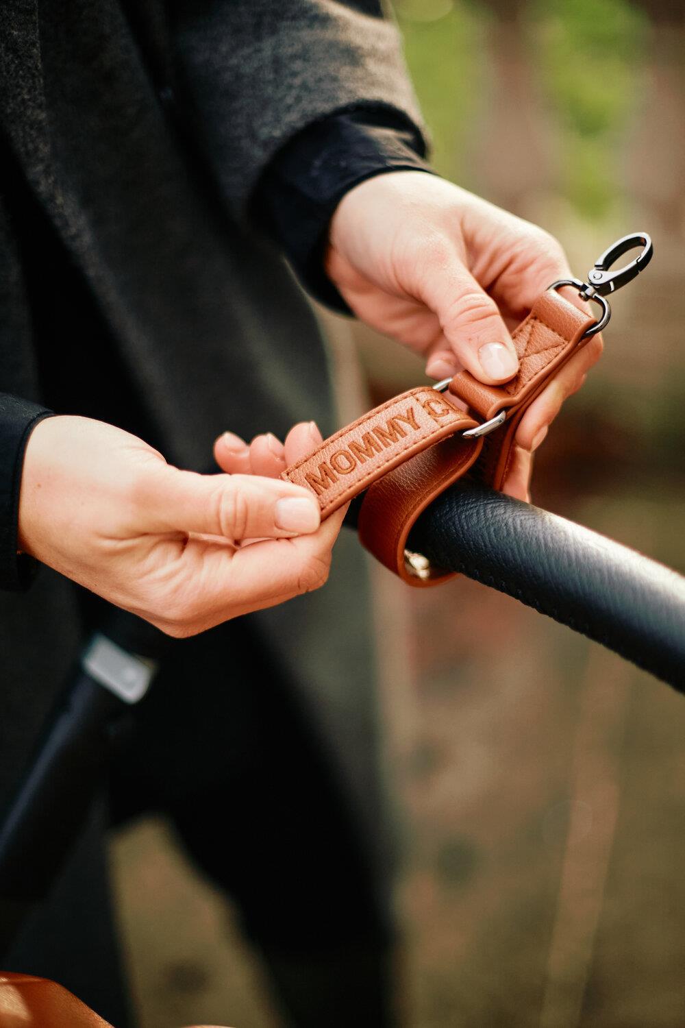 Mommy  Club Bag, Vegan Deri Kahve