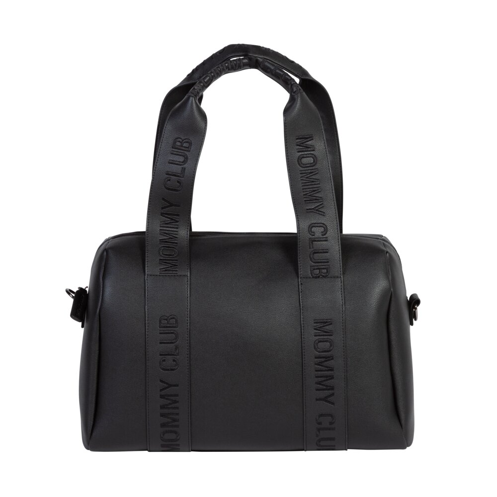 Mommy  Club Bag, Vegan Deri Siyah