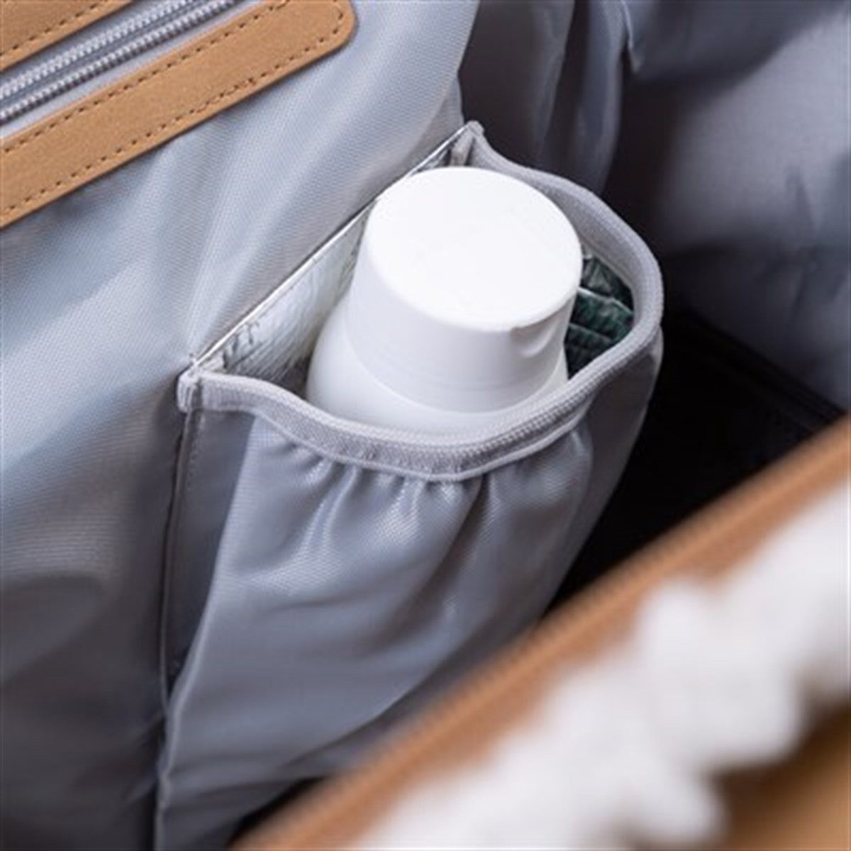 Mommy Bag, Anne Bebek Bakım Çantası Süet