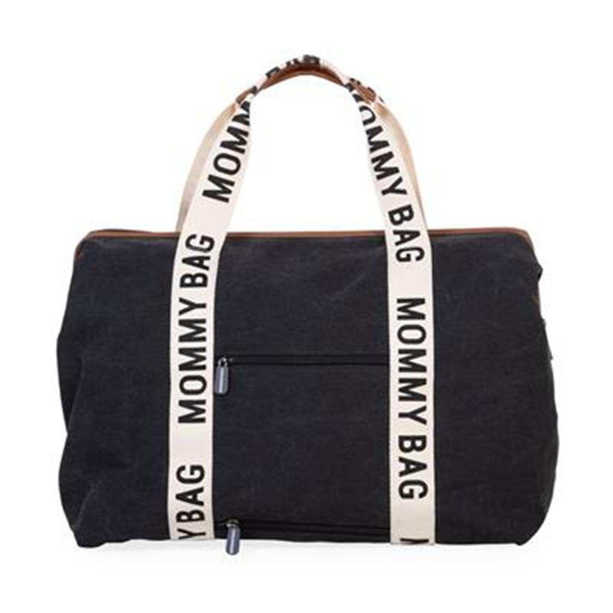 Mommy Bag Çanta, Signature Kanvas Black