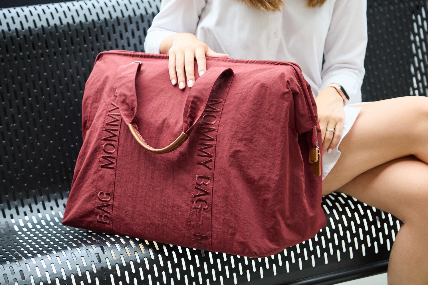 Mommy Bag Çanta, Urban Burgundy