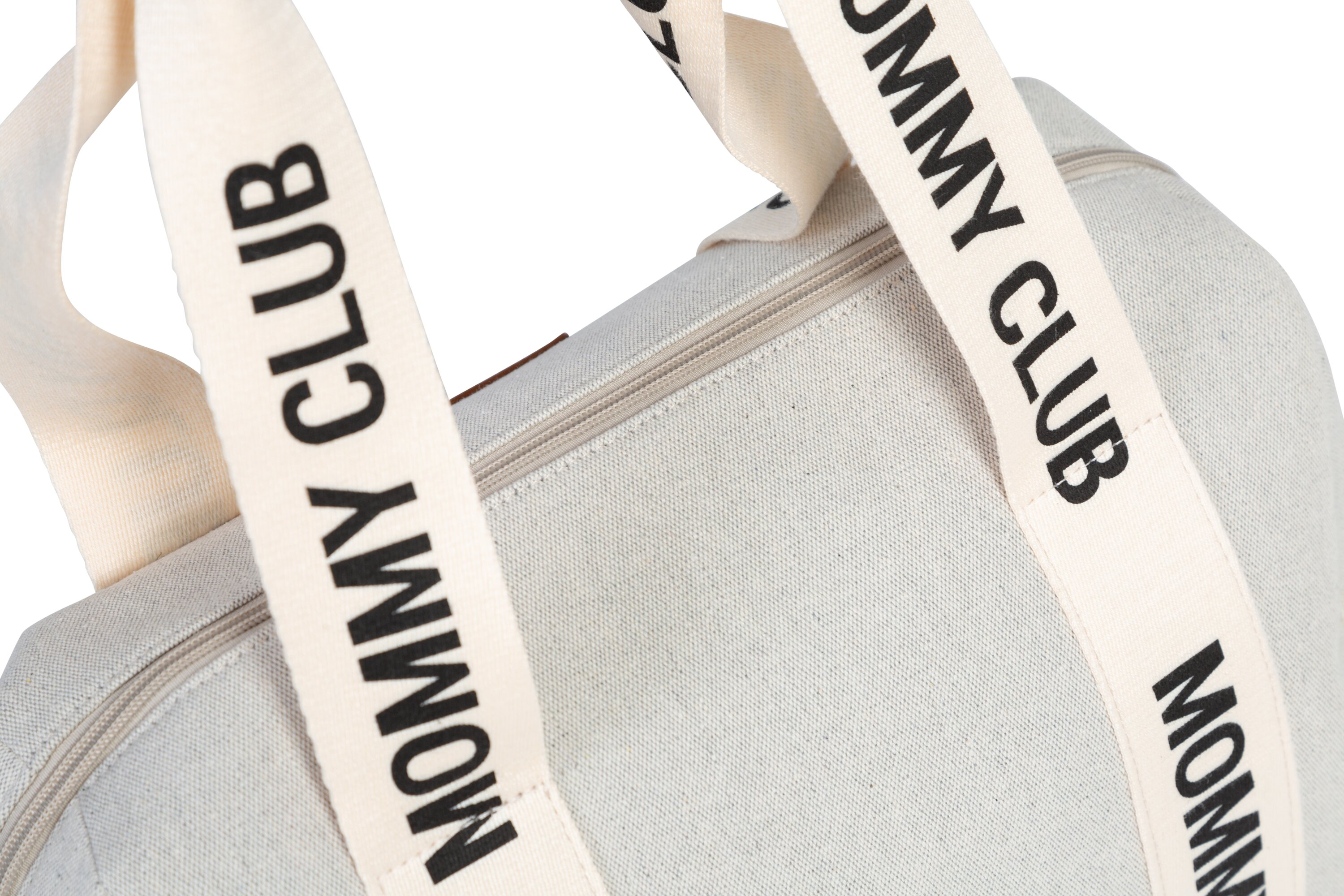 Mommy Club Bag, Kanvas Gri