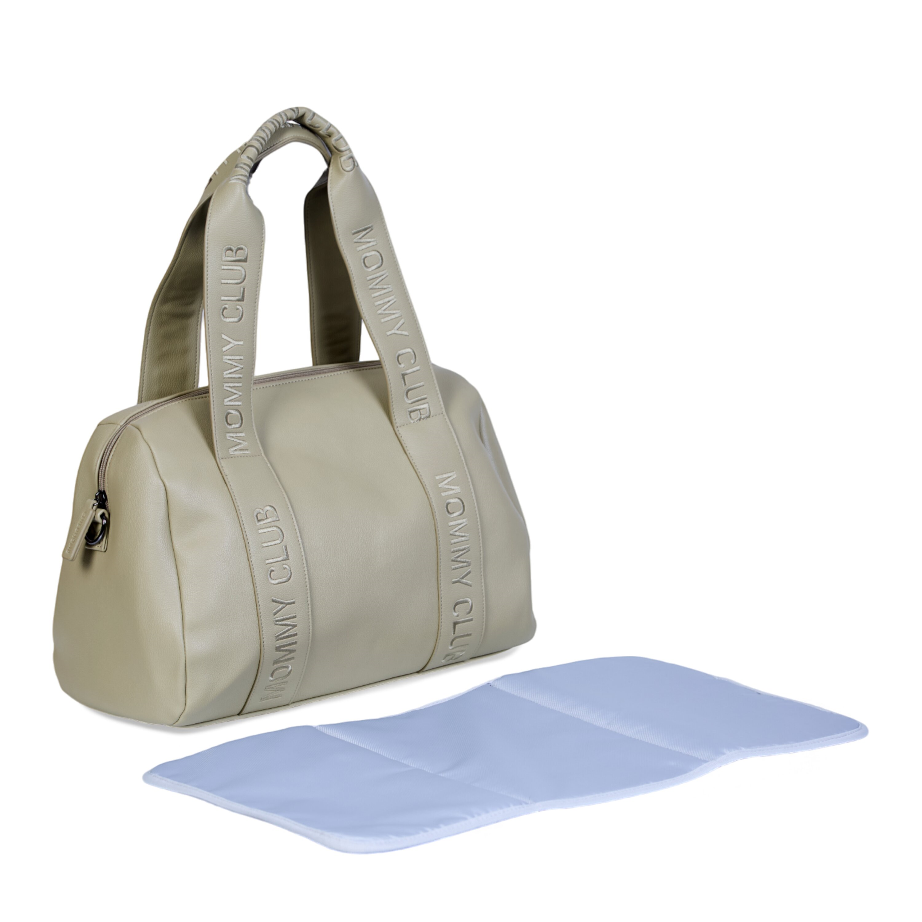 Mommy Club Bag, Vegan Deri Yeşil