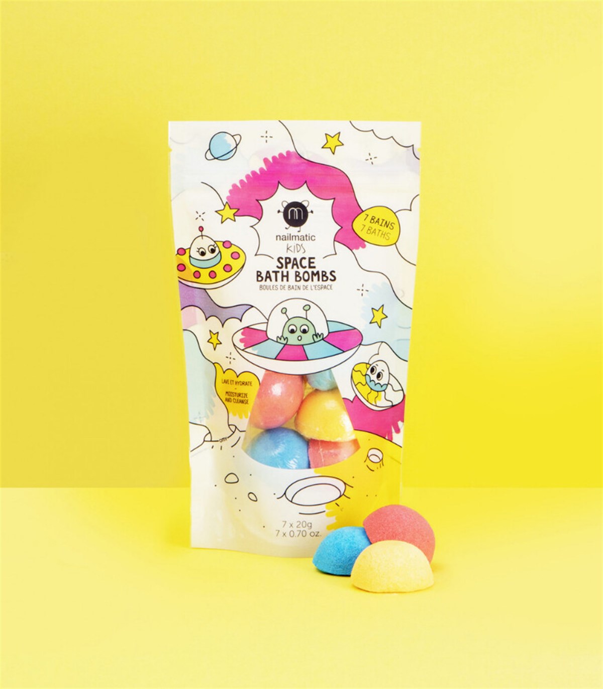 Nailmatic Space Bath Bombs