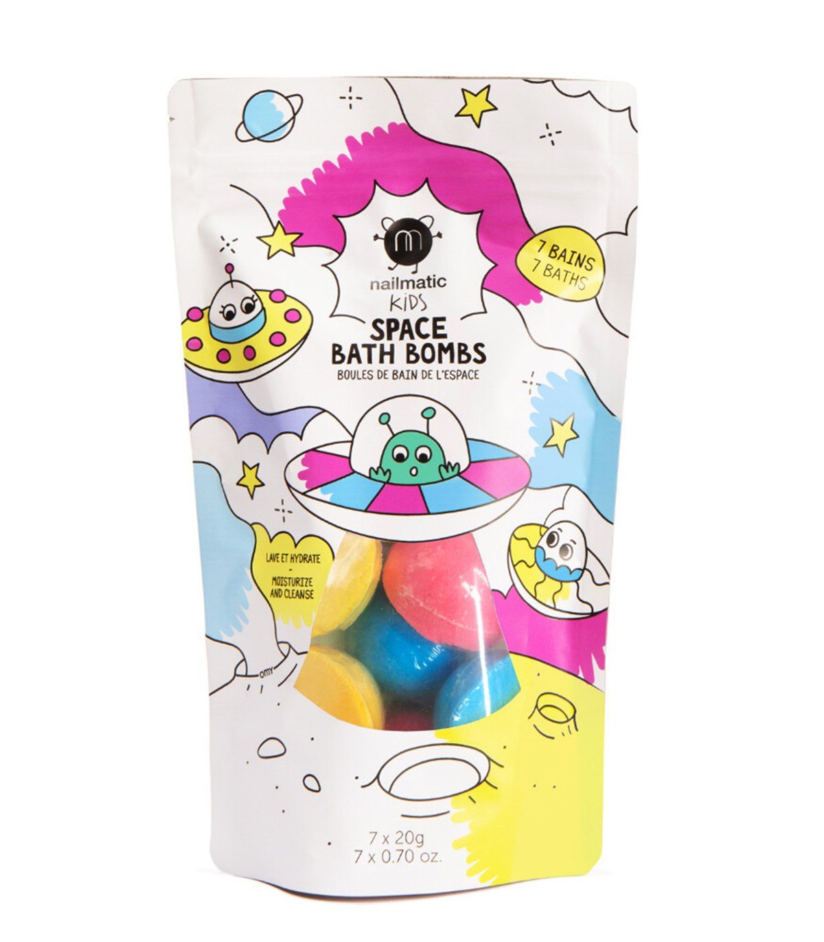 Nailmatic Space Bath Bombs