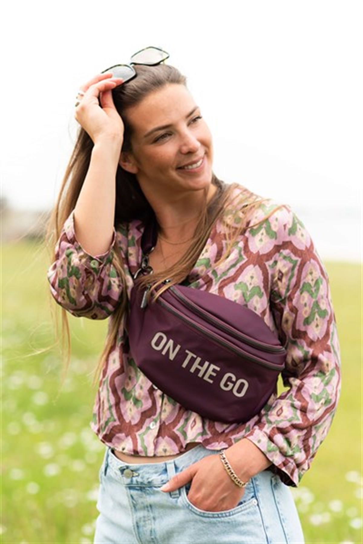 On The Go Bel Çantası, Mor