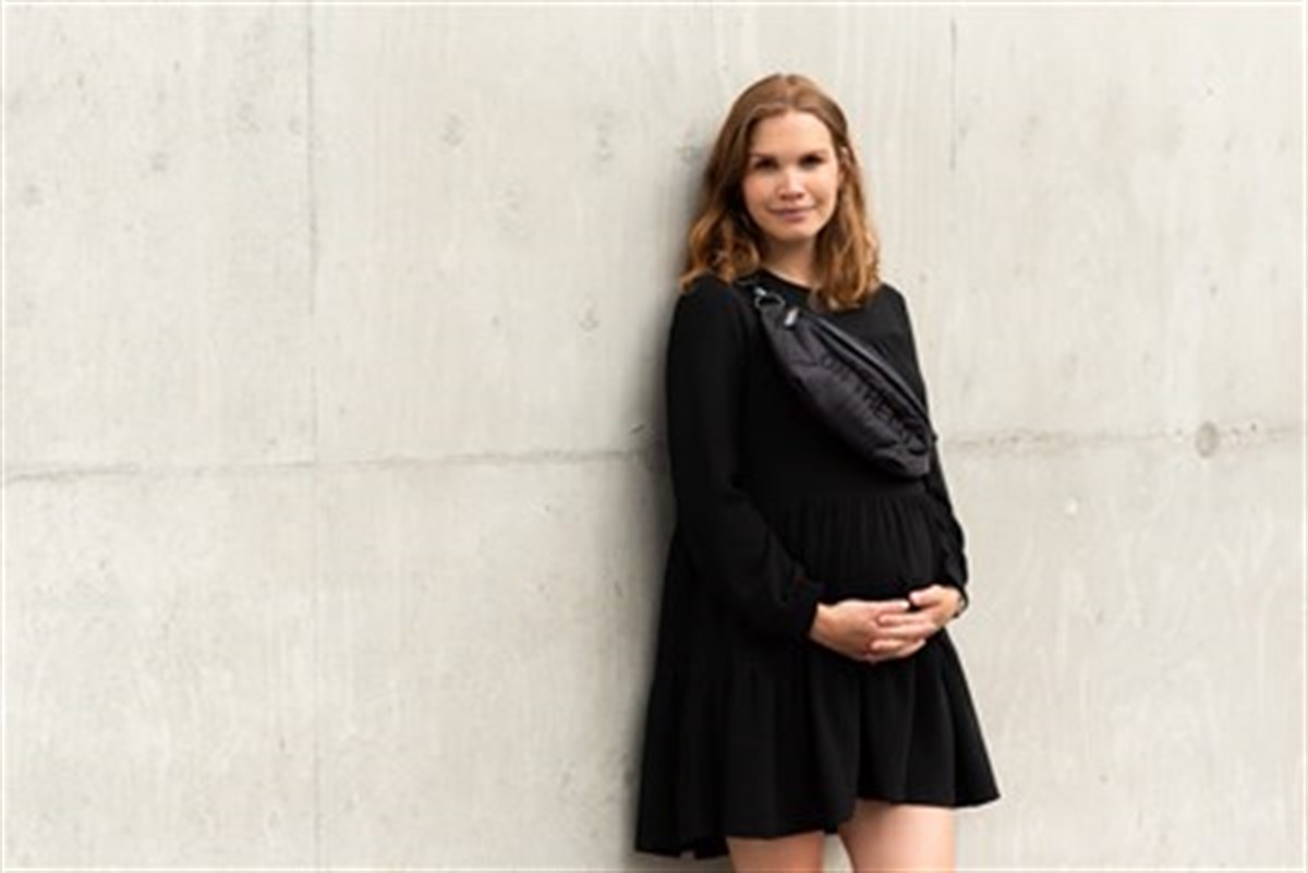 On The Go Bel Çantası Puffy, Siyah