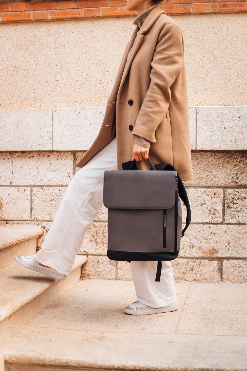 Oslo Anne Sırt Çantası, Mineral grey