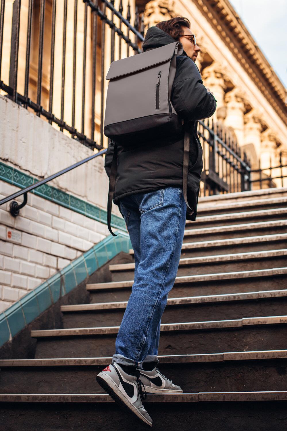 Oslo Anne Sırt Çantası, Mineral grey