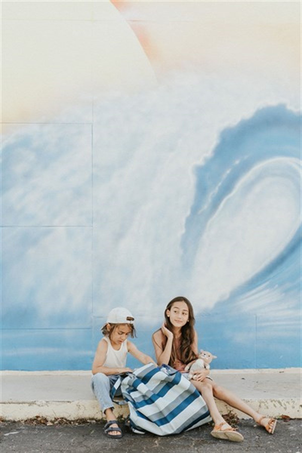 Play & Go Outdoor Green Stripes