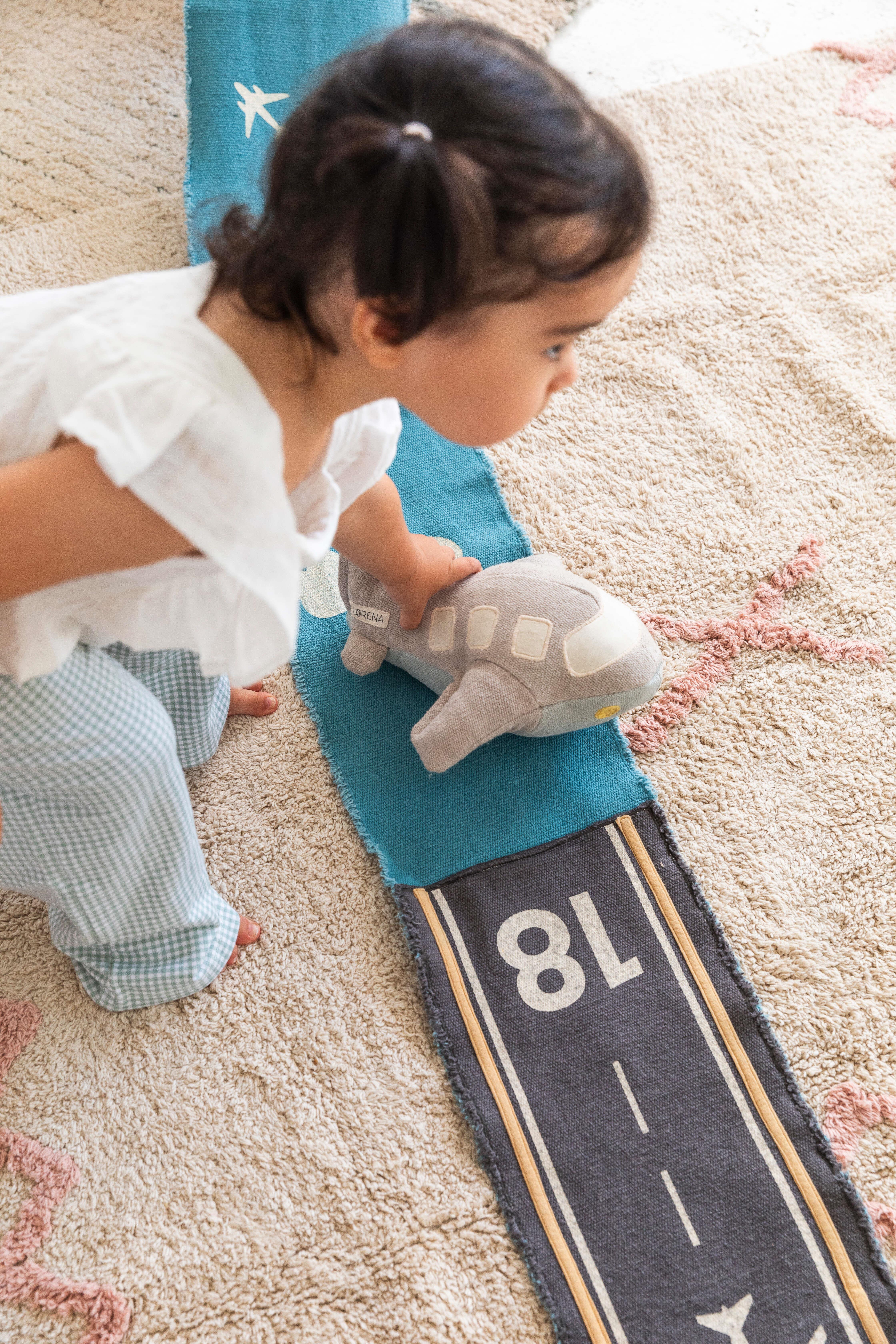 Soft Toy, Ride & Roll Airplane