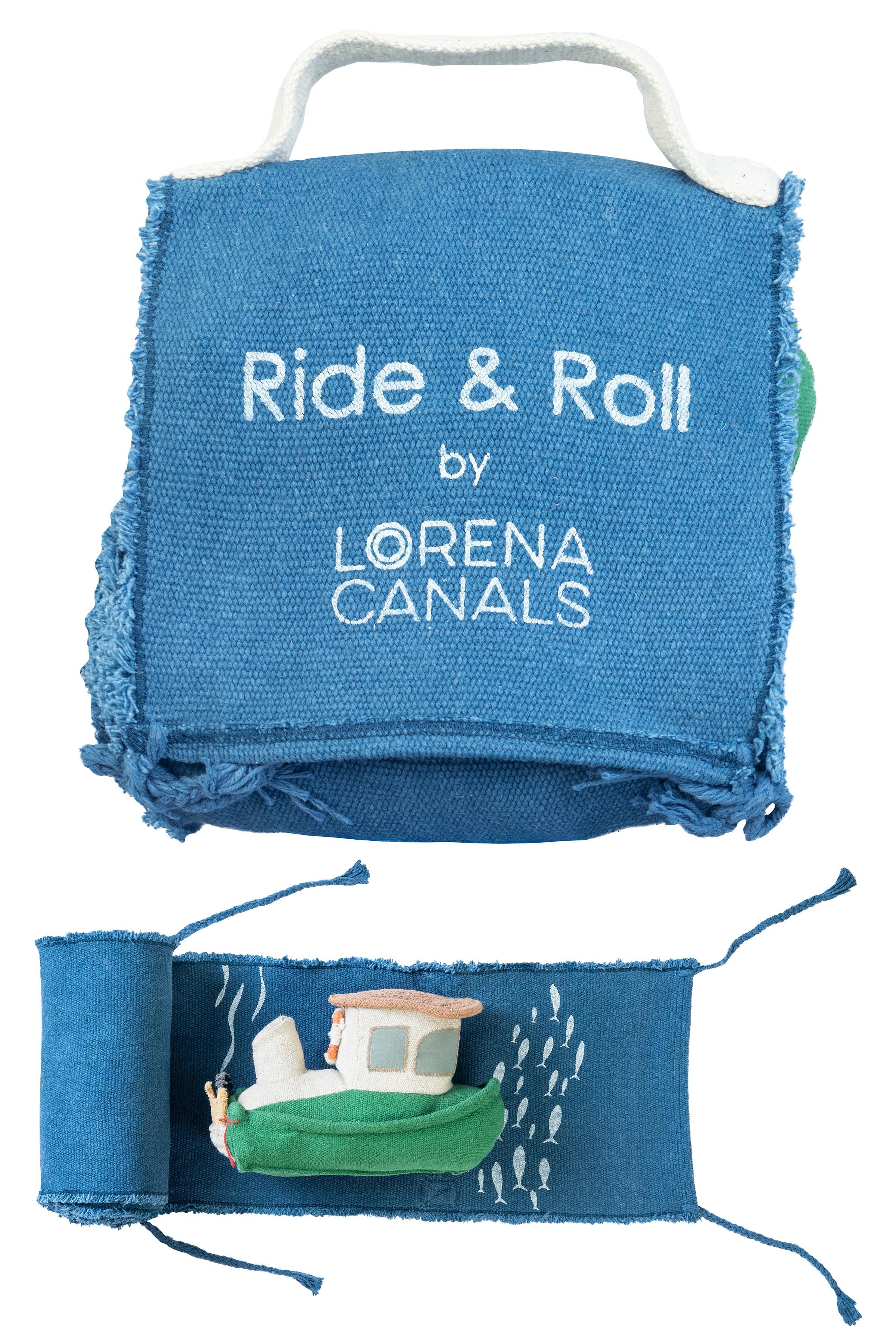 Soft Toy, Ride & Roll Fisherman Boat