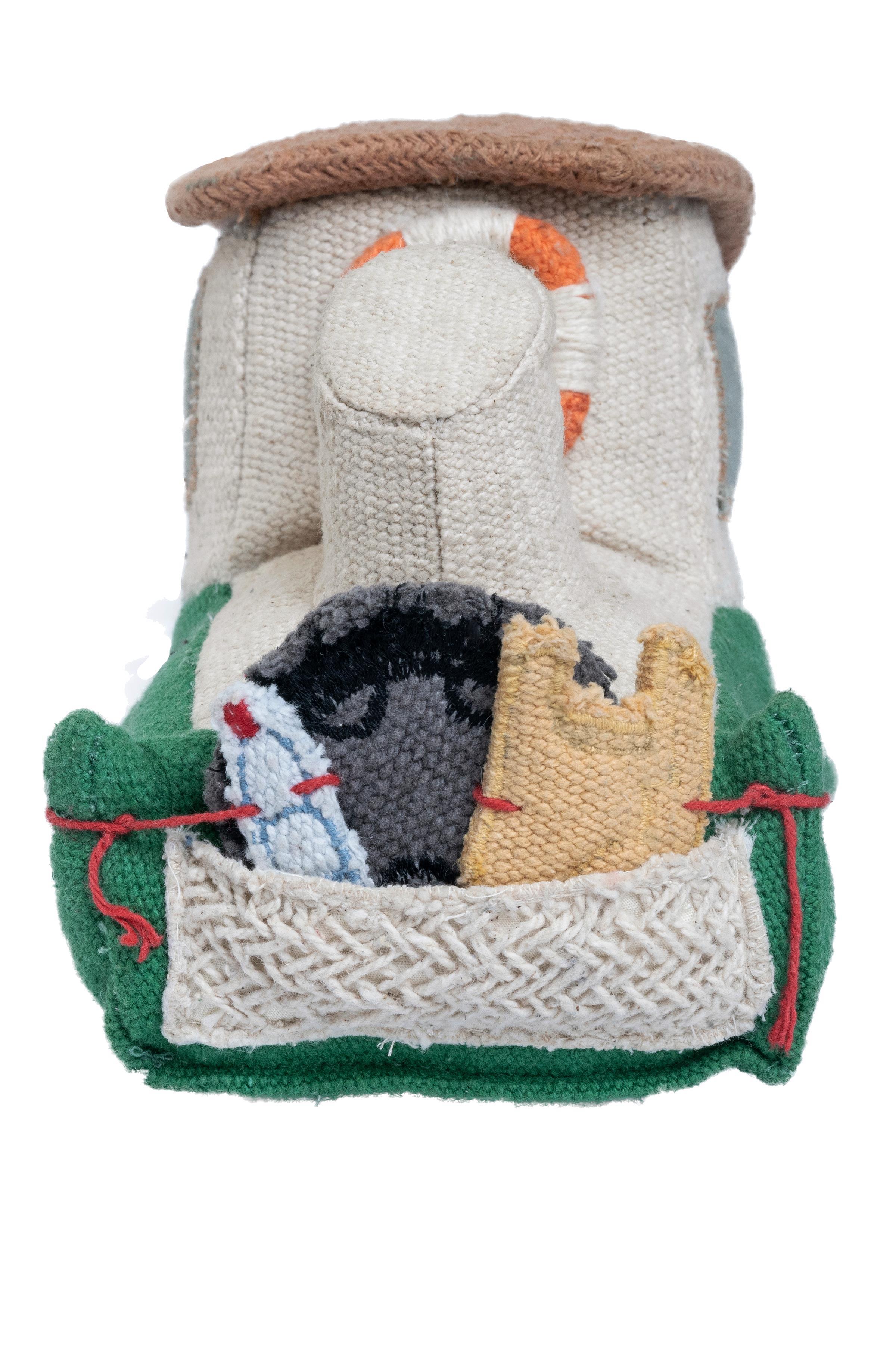 Soft Toy, Ride & Roll Fisherman Boat