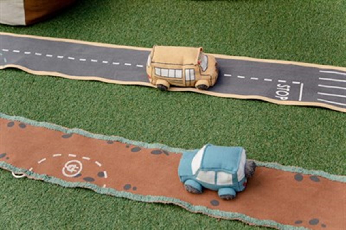 Soft Toy, Ride & Roll Safari