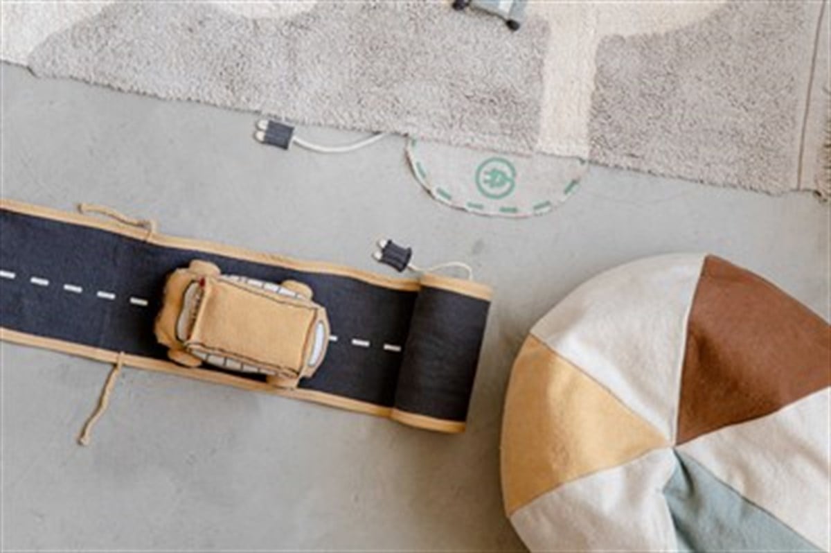 Soft Toy, Ride & Roll School Bus