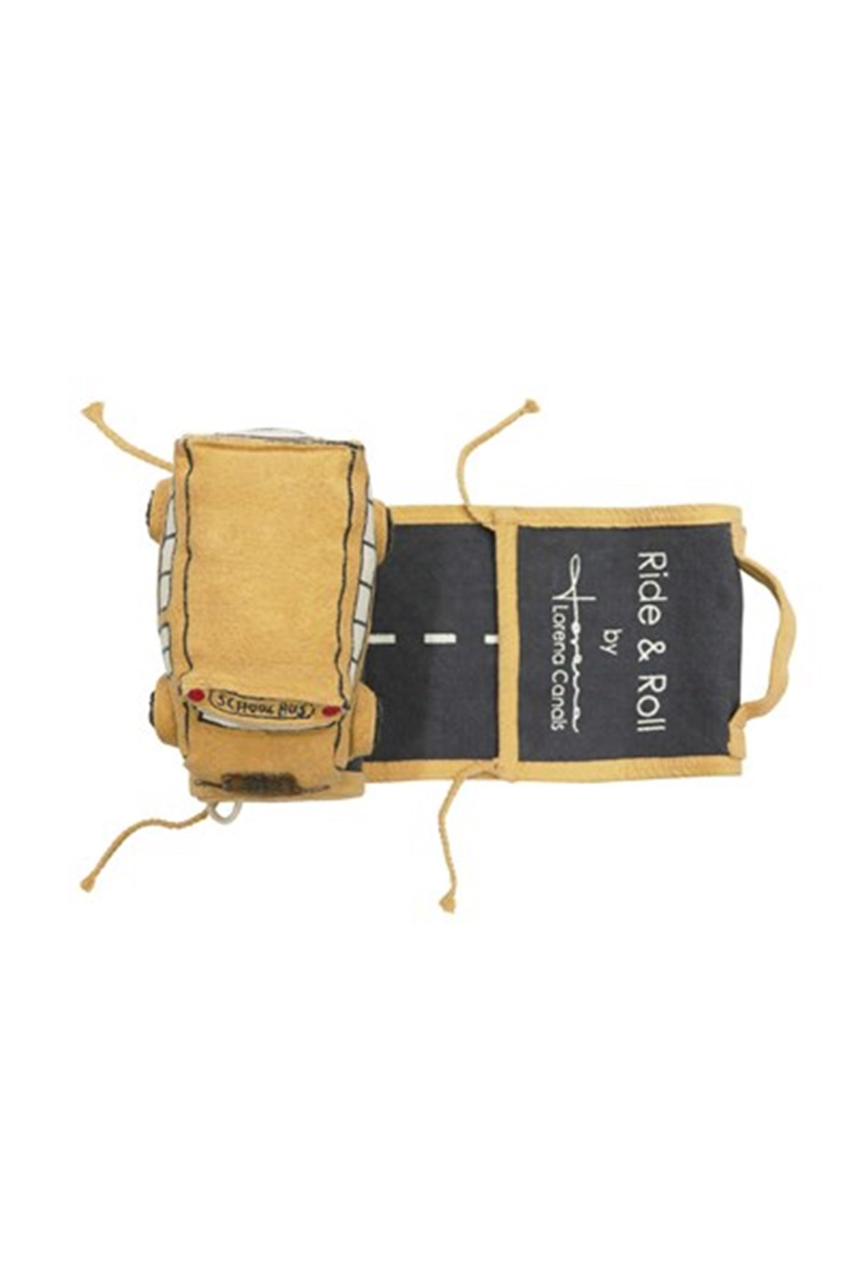 Soft Toy, Ride & Roll School Bus