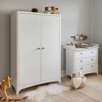 TEŞHİR İNDİRİMLİ/ Leander 3'lü Set / Leander Classic Dolap & Leander Classic Büyüyen Çocuk Karyola & Leander Classic Şifonyer, Beyaz