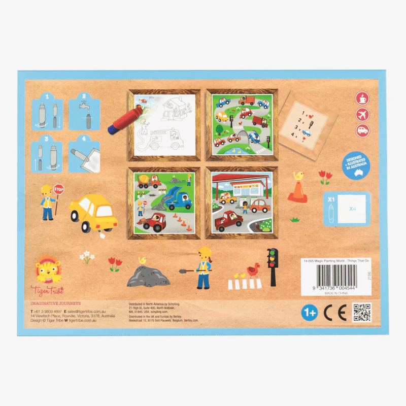 Tiger Tribe Sihirli Boyama - Things That Go