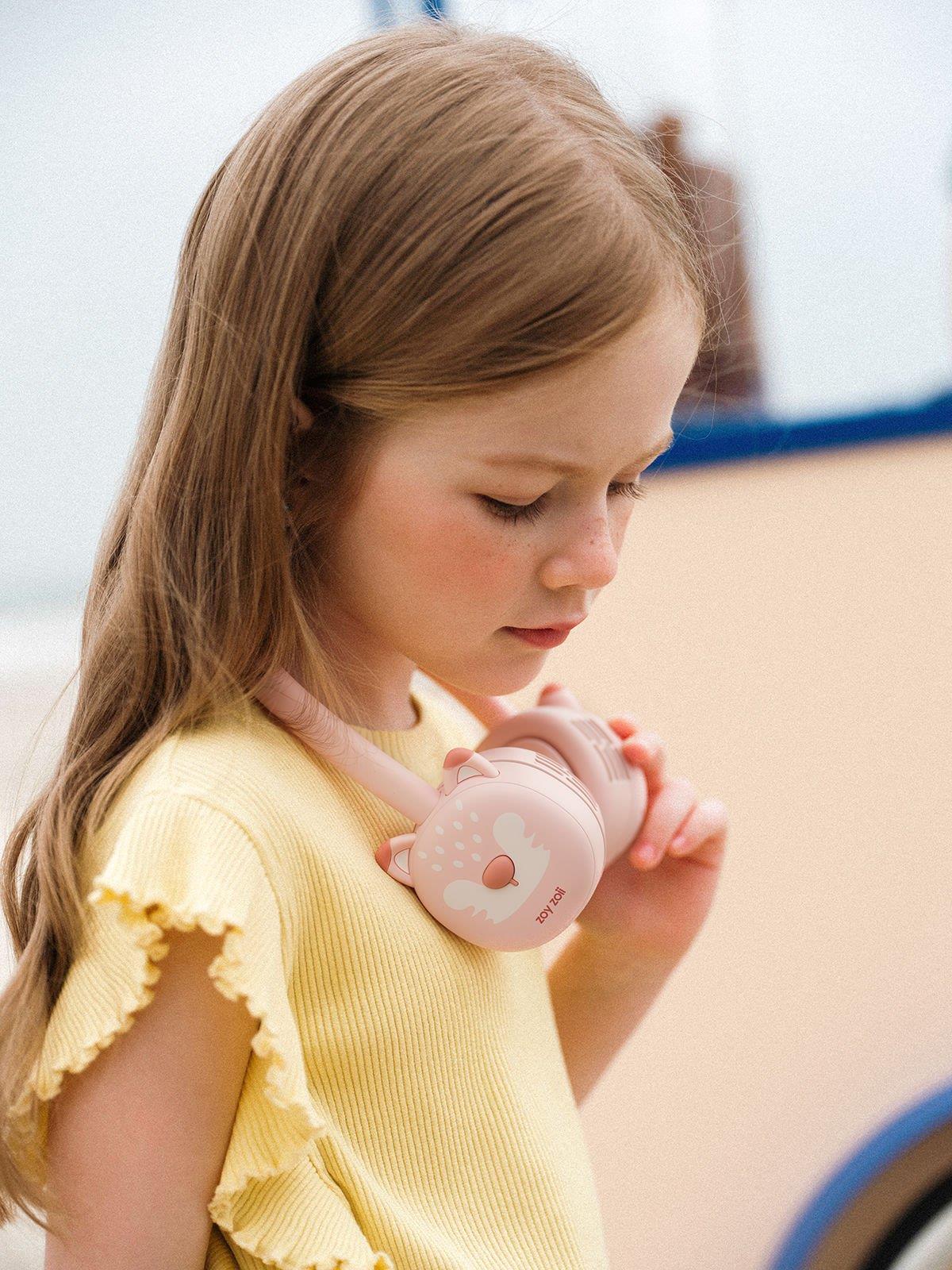 ZOYZOII Serinletici Çocuk Boyun Fanı / Fox