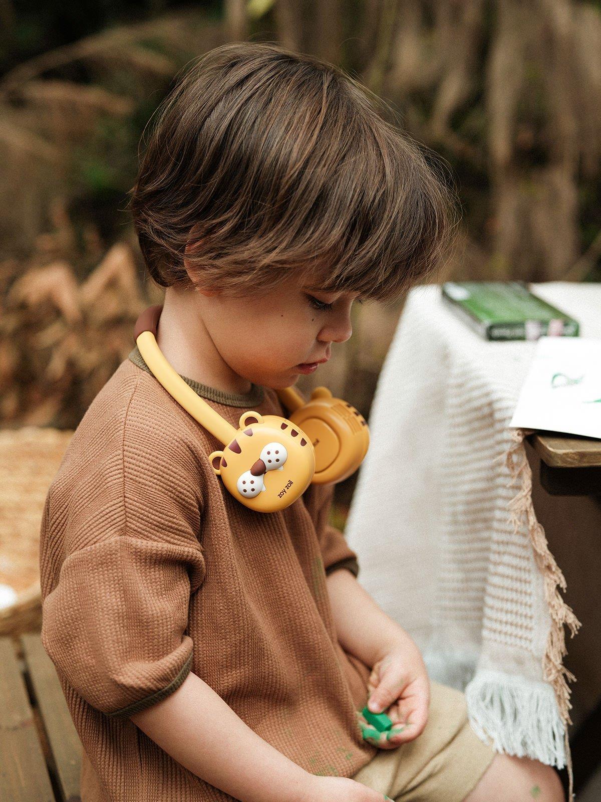 ZOYZOII Serinletici Çocuk Boyun Fanı / Tiger