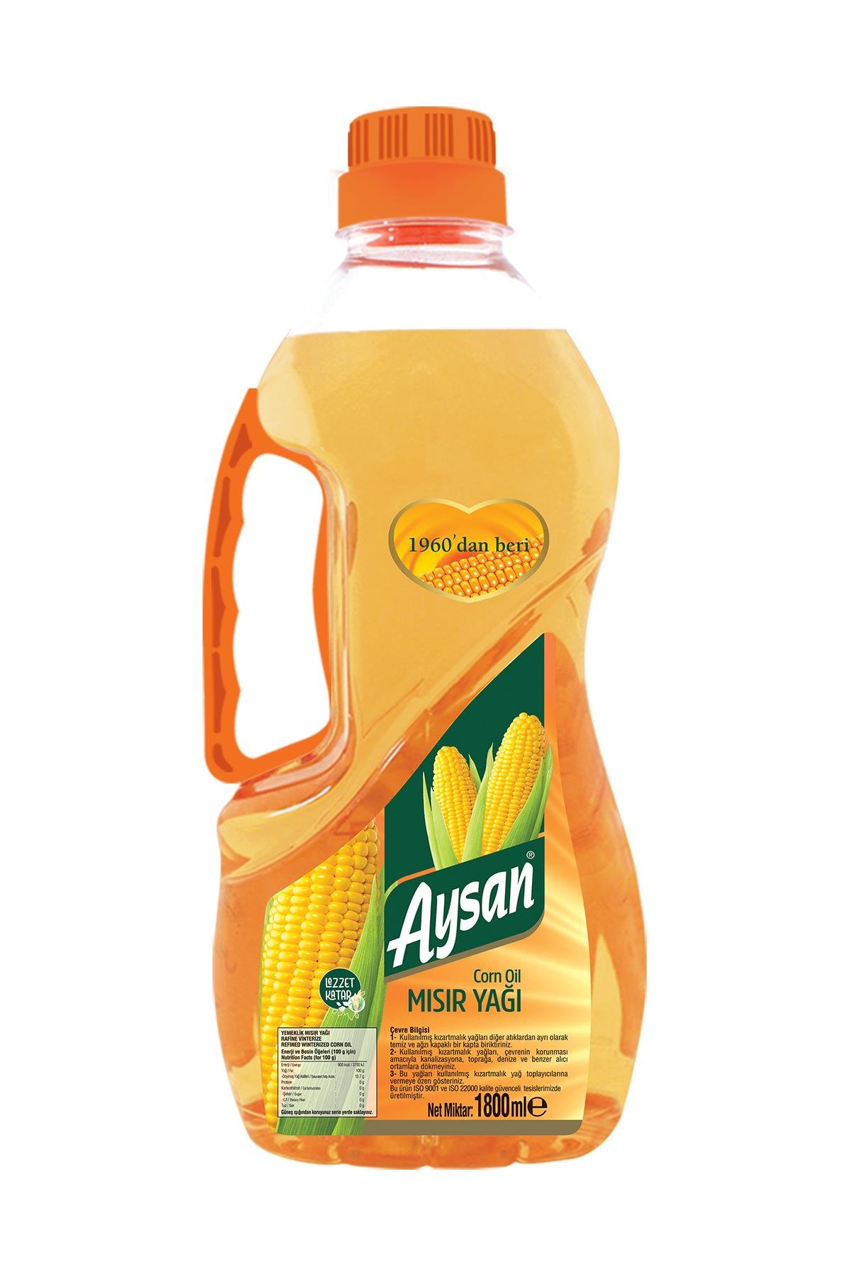 Aysan Mısır Yağı Pet 1,8 Lt