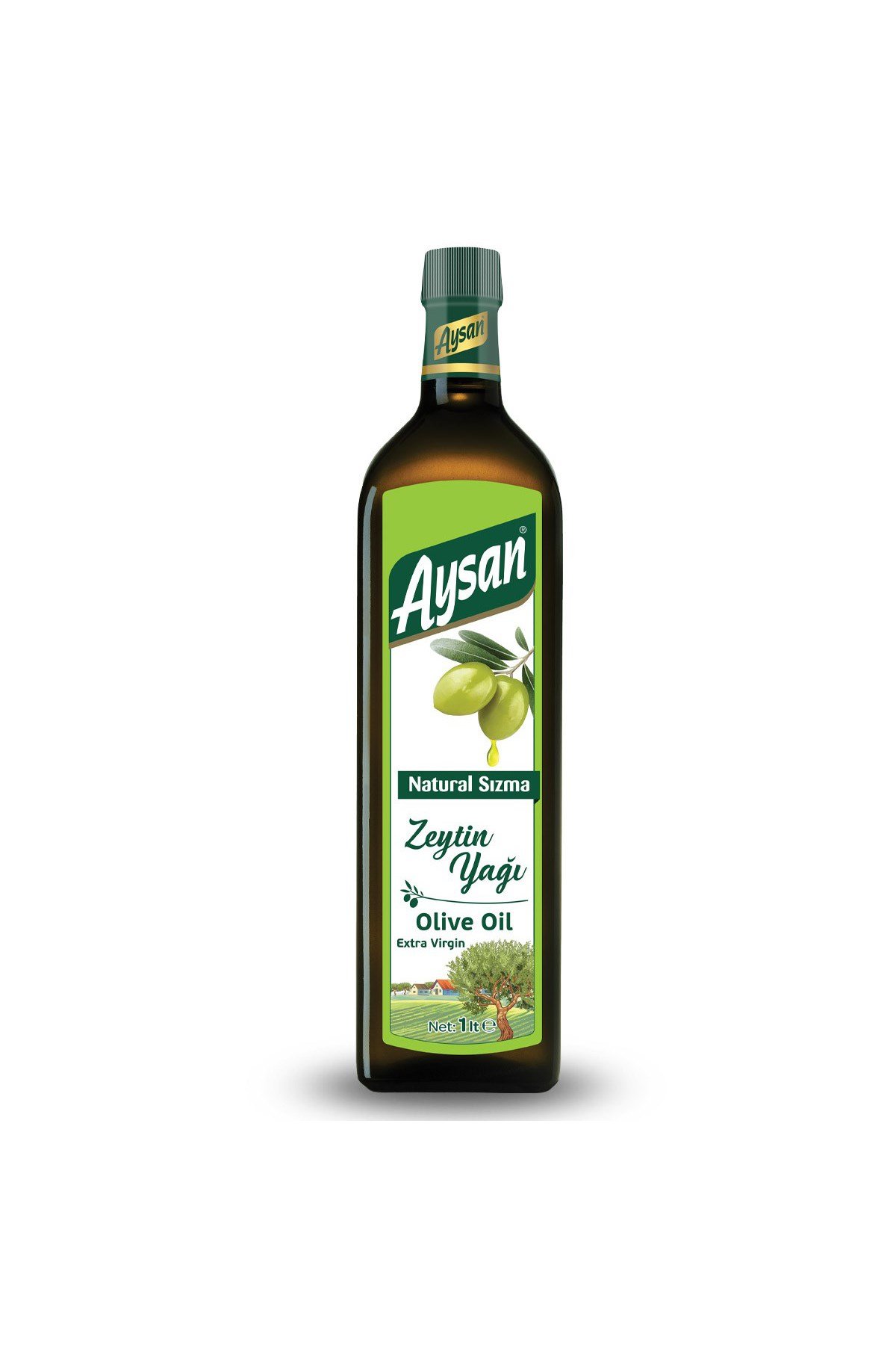 Aysan Sızma Zeytinyağı 1 Litre Cam
