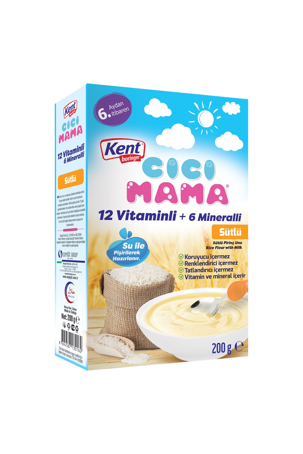 Cicimama Sütlü 12 Vitamin 6 Mineralli