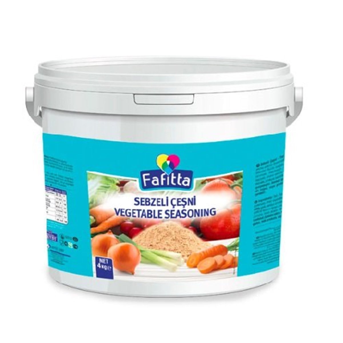 Fafitta Sebzeli Çeşni 4 Kg Kova