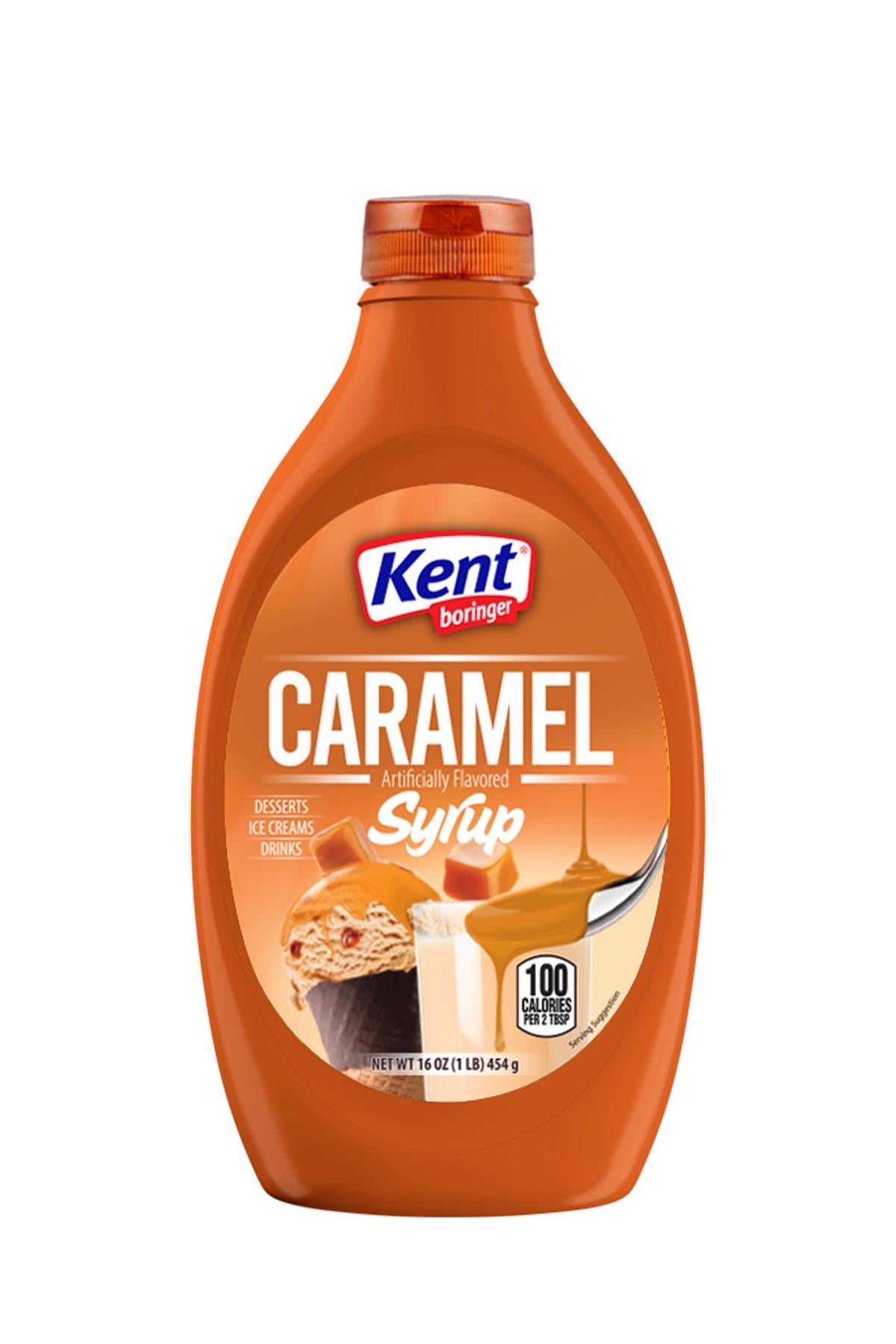Karamel Aromalı Şurup Sos 454 gr