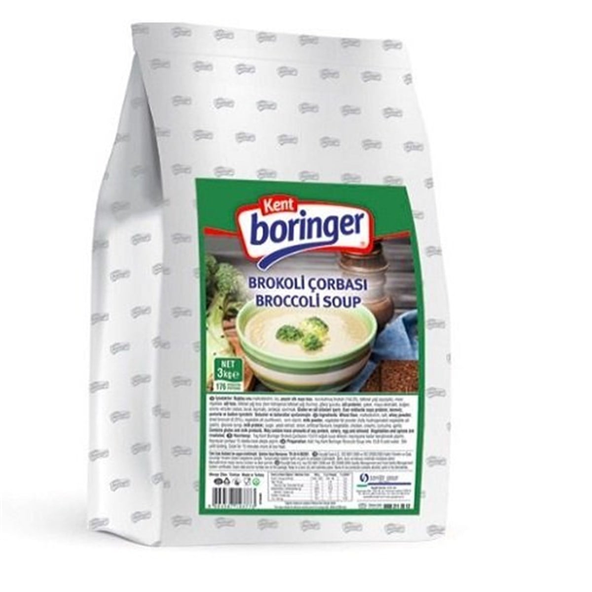 Kent Boringer Brokoli Çorbası 3 Kg