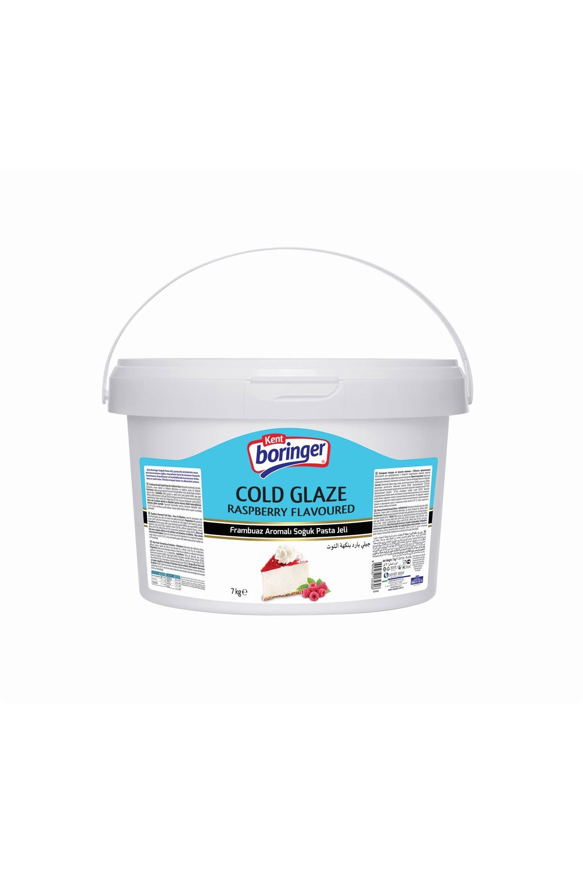Kent Boringer Frambuaz Aromalı Soğuk Pasta Jeli 7 Kg