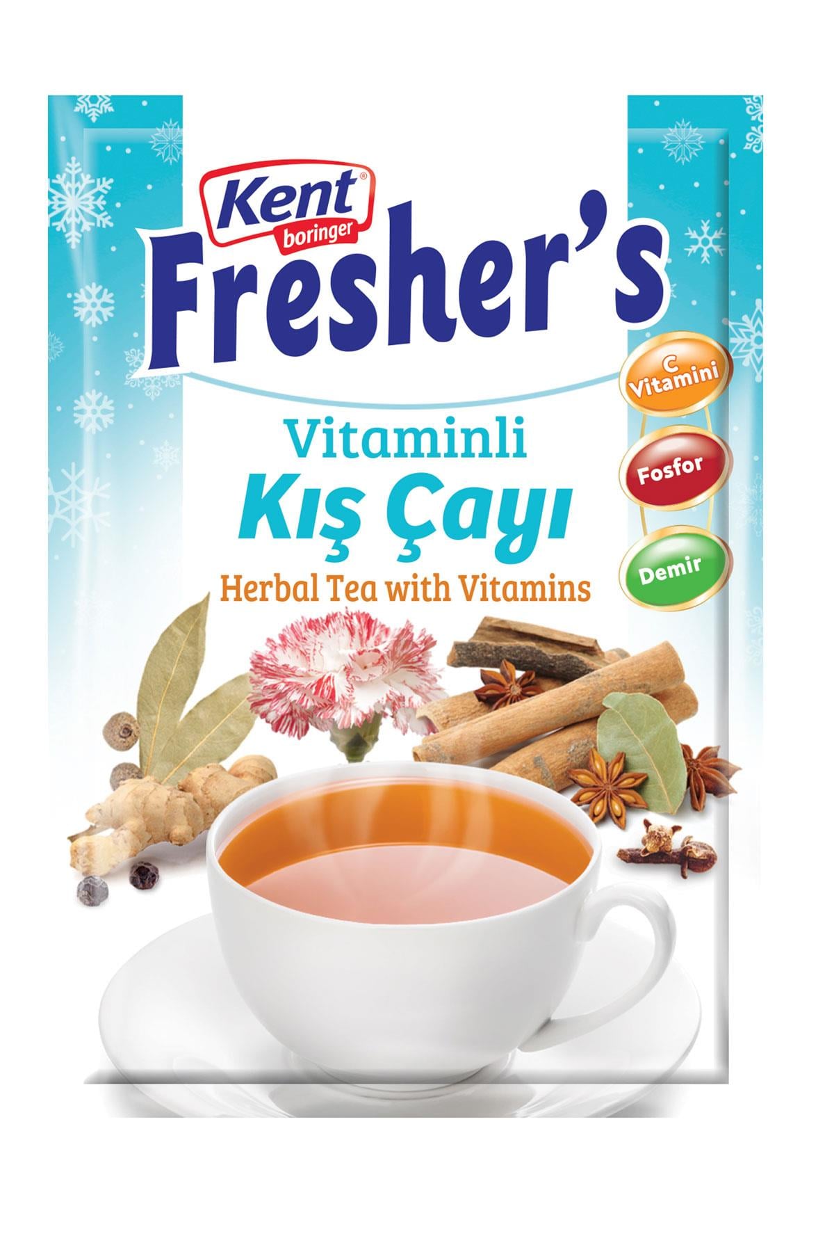 Kent Boringer Freshers Vitaminli Kış Çayı 4 Gr 24 lü
